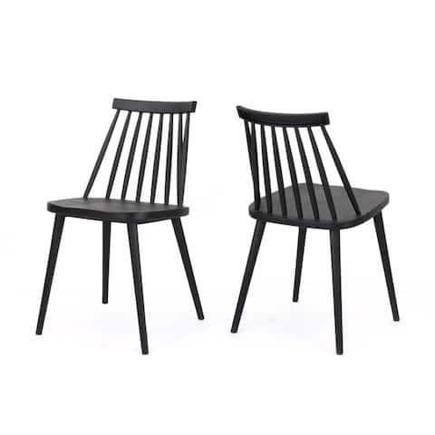 Dunsmuir Spindle-back Dining Chair (Set of 2) by Christopher Knight Home