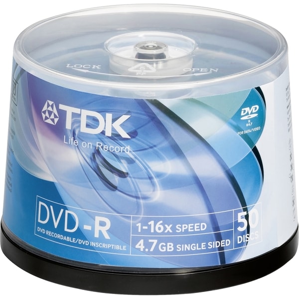 TDK 16x DVD-R Media