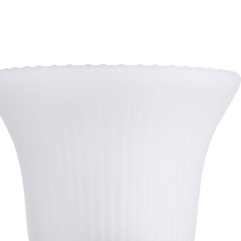 Fluted Glass Collection 3-Light Brushed Nickel Etched Glass Traditional Bath Vanity Light