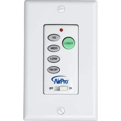 Universal Ceiling Fan and Light Wall Control