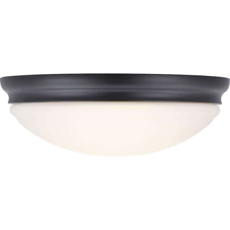 One-Light 15" LED Flush Mount
