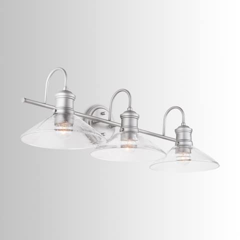 Carbon Loft Joseph 3-light Brushed Nickel Vanity Fixture - Brushed Nickel