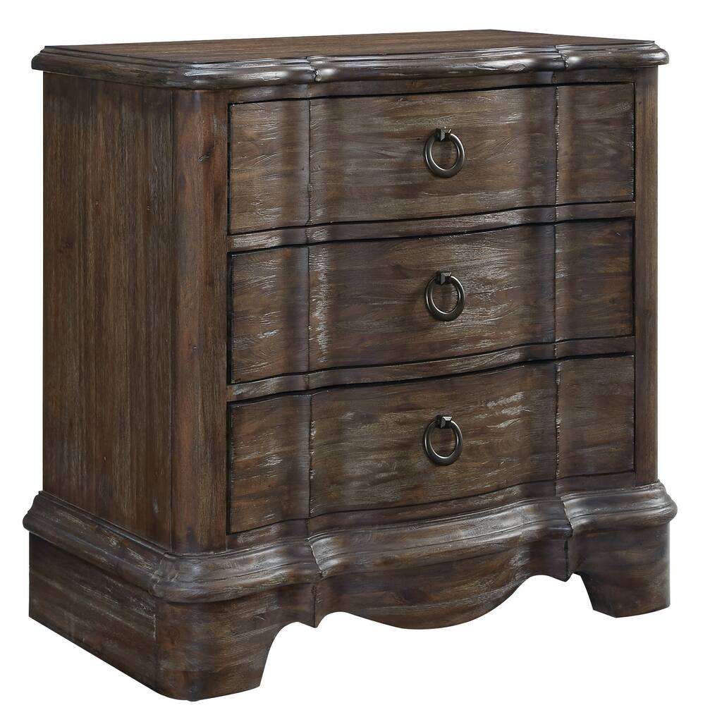 Standard Furniture Parliament Nightstand, Distressed Brown