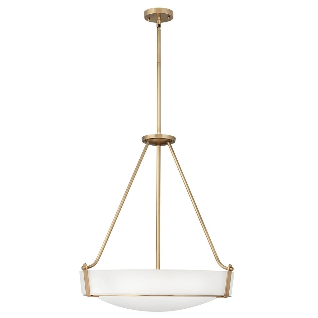 Hinkley Hathaway 5-Light Chandelier in Heritage Brass - Chandeliers For Bedrooms by Overstock.com