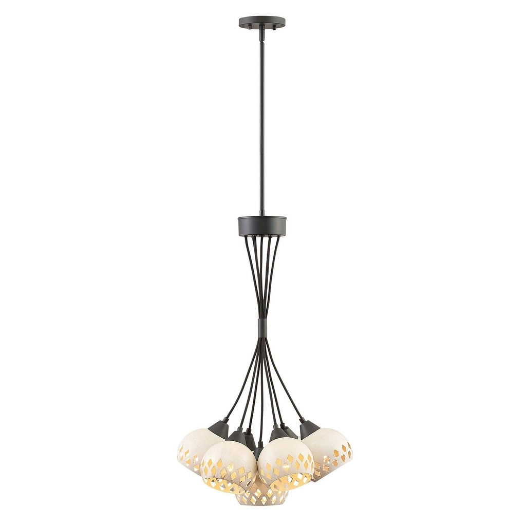 Hinkley Edie 7-Light Chandelier in Oil Rubbed Bronze - Chandeliers For Bedrooms by Overstock.com