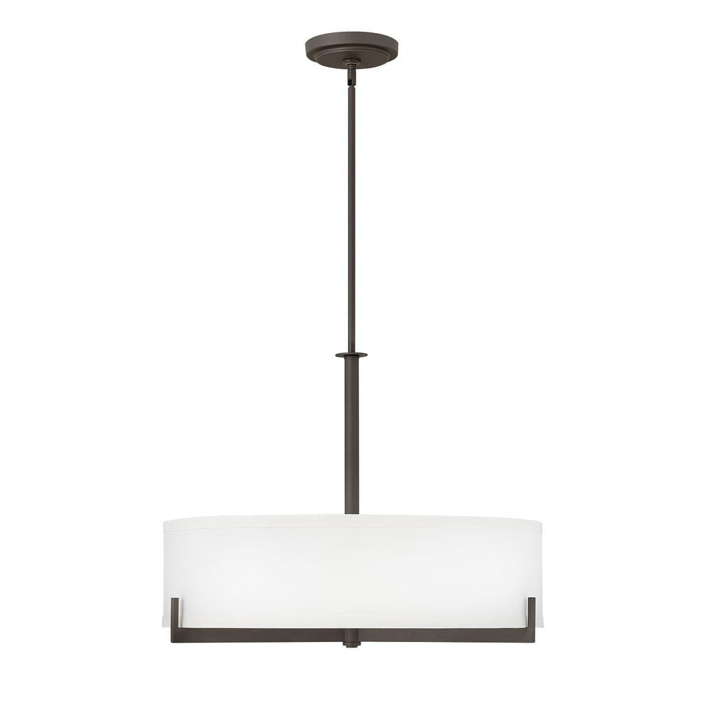 Hinkley Hayes 4-Light Chandelier in Oil Rubbed Bronze - Chandeliers For Bedrooms by Overstock.com