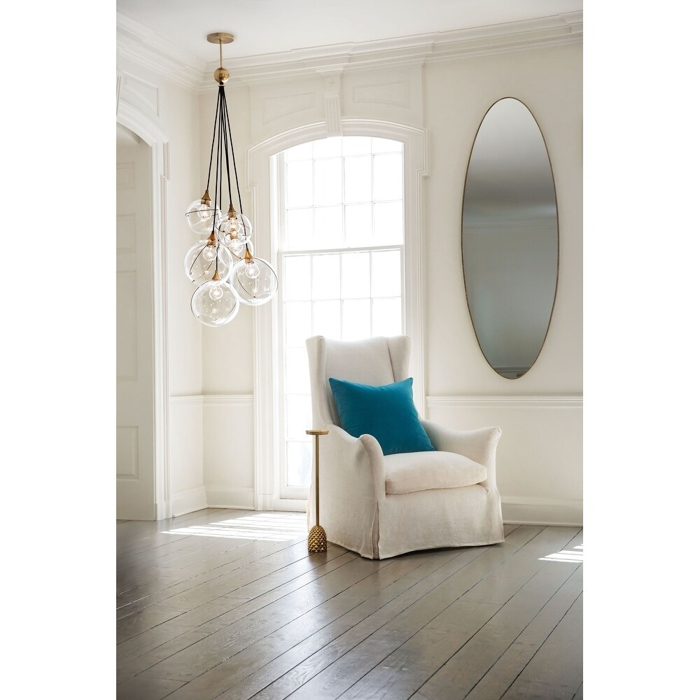 Hinkley Skye 6-Light Chandelier in Heritage Brass - Chandeliers For Bedrooms by Overstock.com
