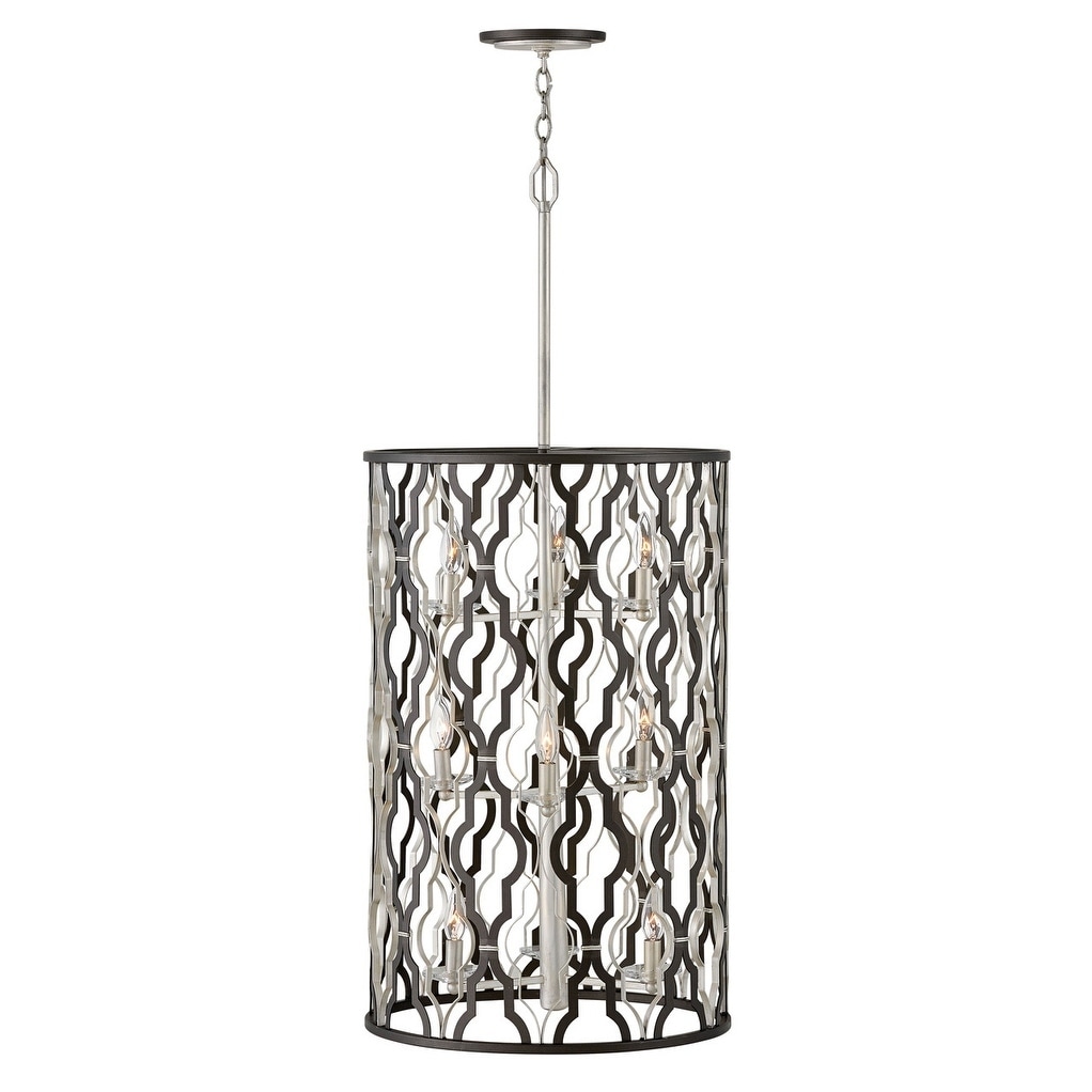 Hinkley Portico 9-Light Chandelier in Glacial - Chandeliers For Bedrooms by Overstock.com