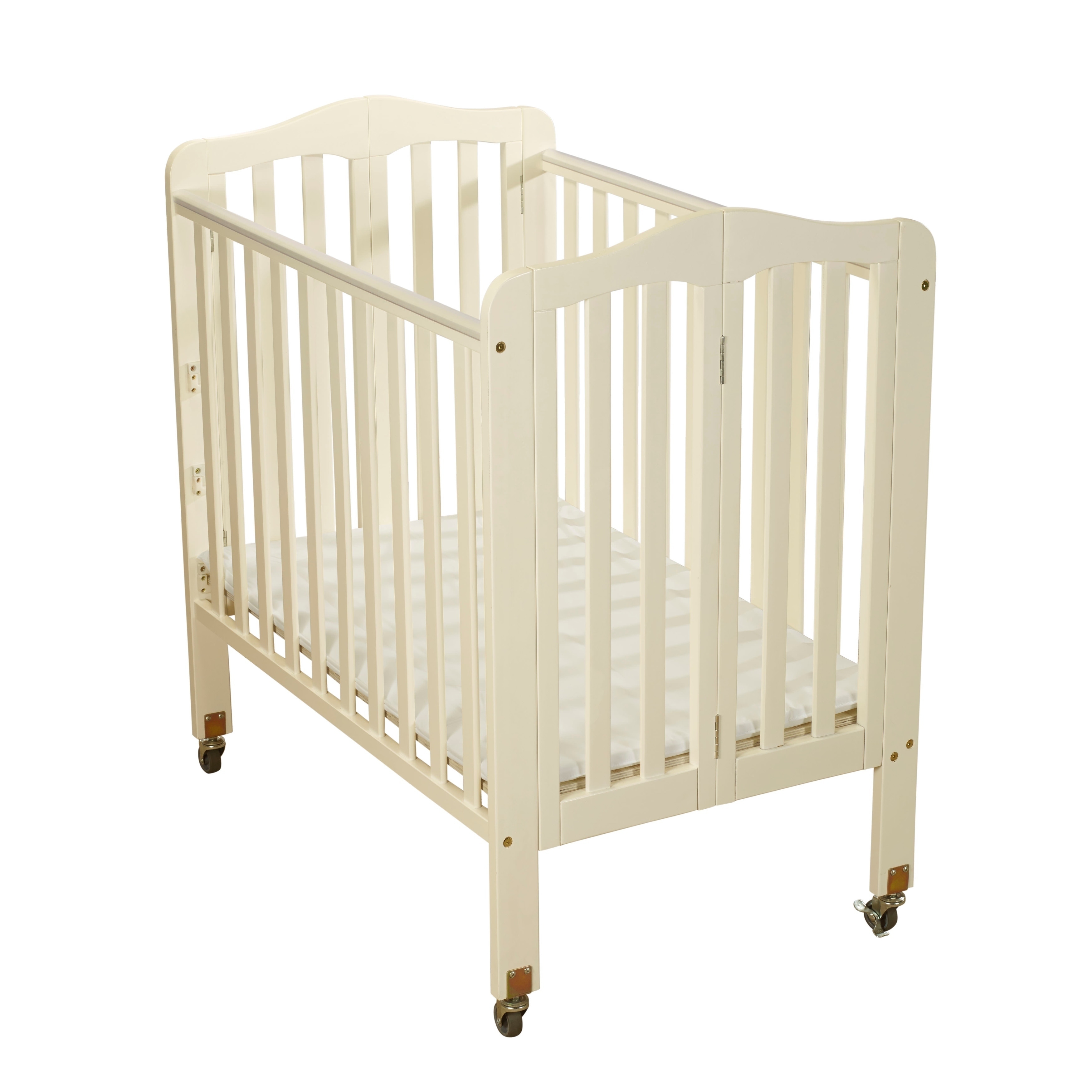 Big Oshi Angela Mini Portable Crib French White 876926004053 Ebay