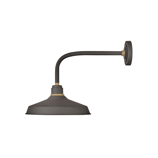 Hinkley Foundry 1-Light Outdoor Wall Mount Lantern in Museum Bronze. Opens flyout.