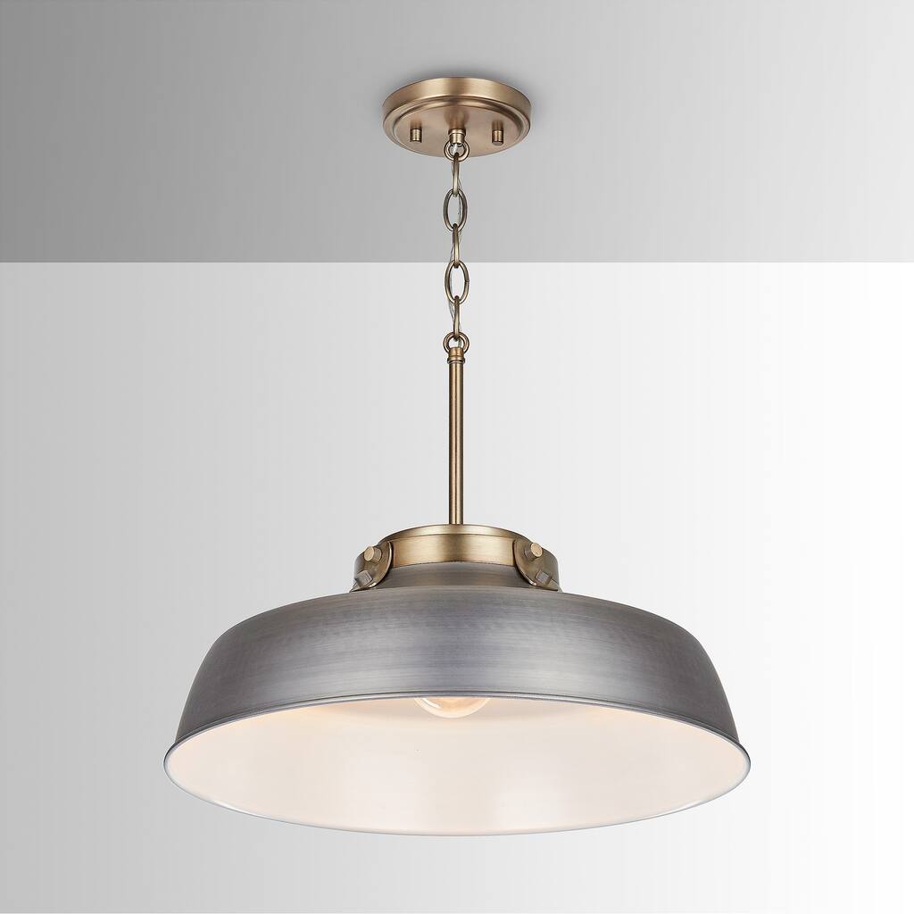 Carbon Loft Jennie 1-light Antique Nickel Pendant - Antique Nickel