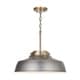 preview thumbnail 6 of 4, Carbon Loft Jennie 1-light Antique Nickel Pendant - Antique Nickel