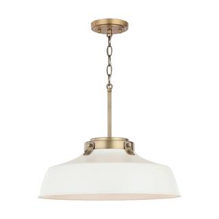 Carbon Loft Jennie 1-light Matte White Pendant - Matte White