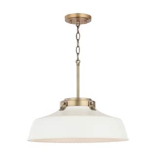Carbon Loft Jennie 1-light Matte White Pendant - Matte White