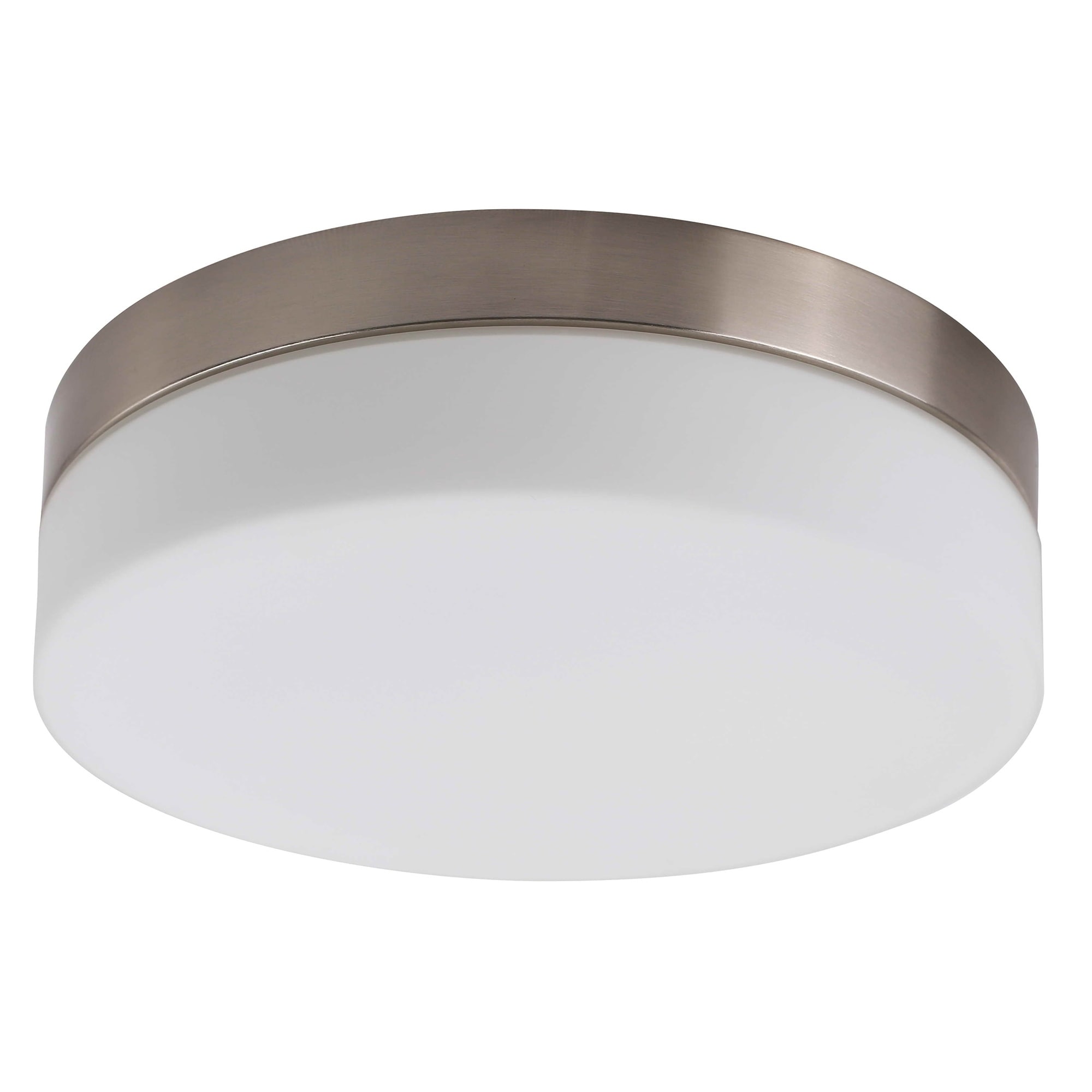 Led Flush Mount Ceiling Light In Brushed Nickel