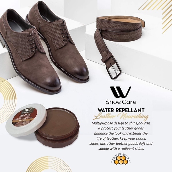 black leather shoe care