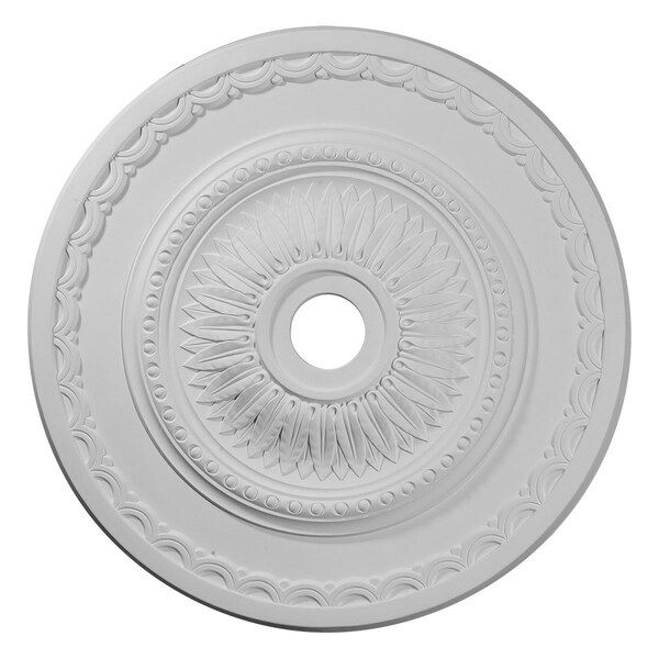 29 1/2"OD x 3 5/8"ID x 1 5/8"P Sunflower Ceiling Medallion
