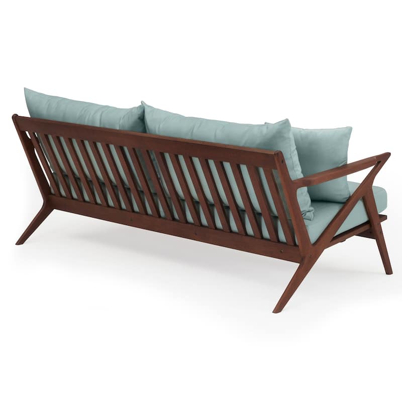 Vaughn 5 Piece Sunsharp Outdoor Patio Seating Set - Bliss Blue