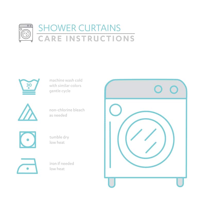 Lush Decor Harbor Life Shower Curtain
