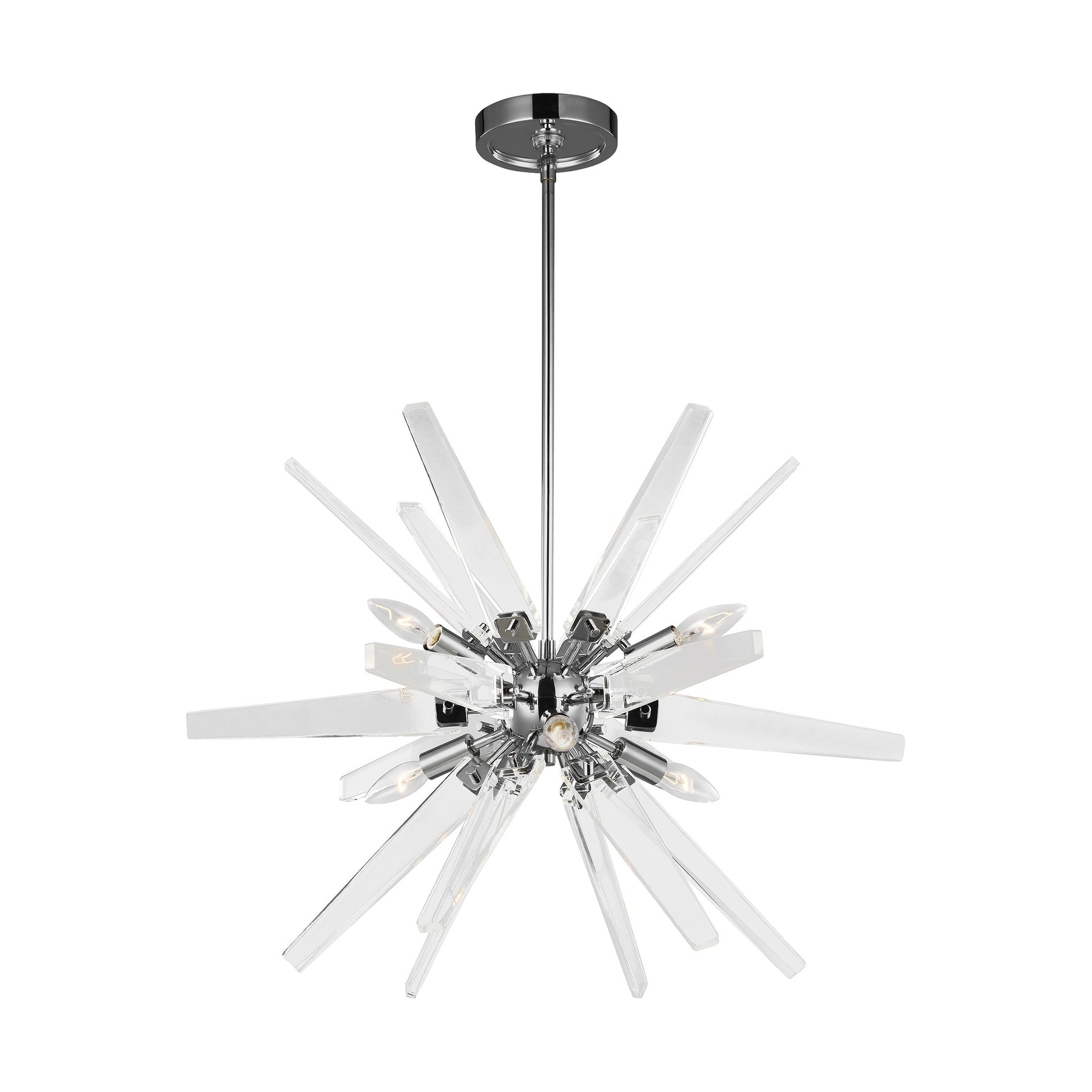 Thorne Chrome Steel 6-light Chandelier - Chandeliers For Bedrooms by Overstock.com
