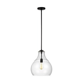 Zola Steel 1-light Clear Shade Pendant - Bed Bath & Beyond - 26300843