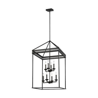Woodruff Steel 8-light Chandelier (Bronze - Black) - Chandeliers For Bedrooms by Overstock.com