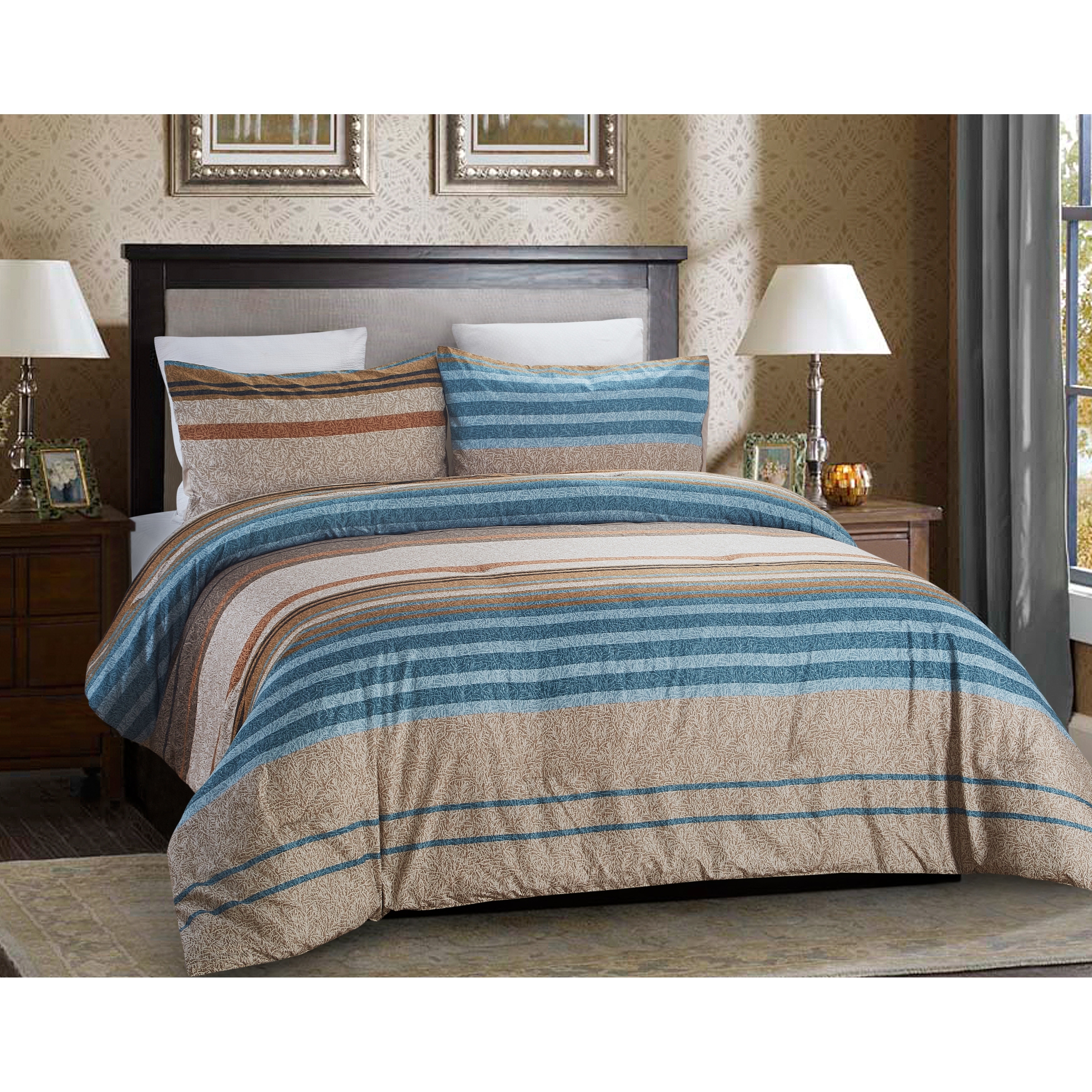 Shop 3 Piece King Montreal Comforter Set Free Shipping Today