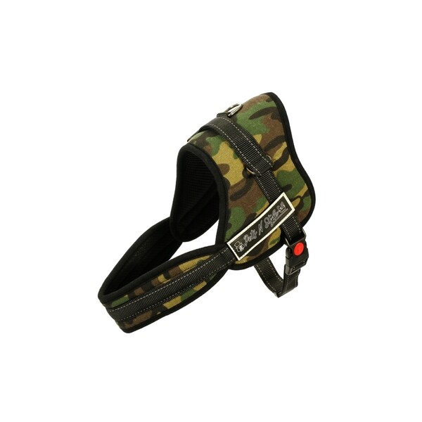 camouflage dog harness