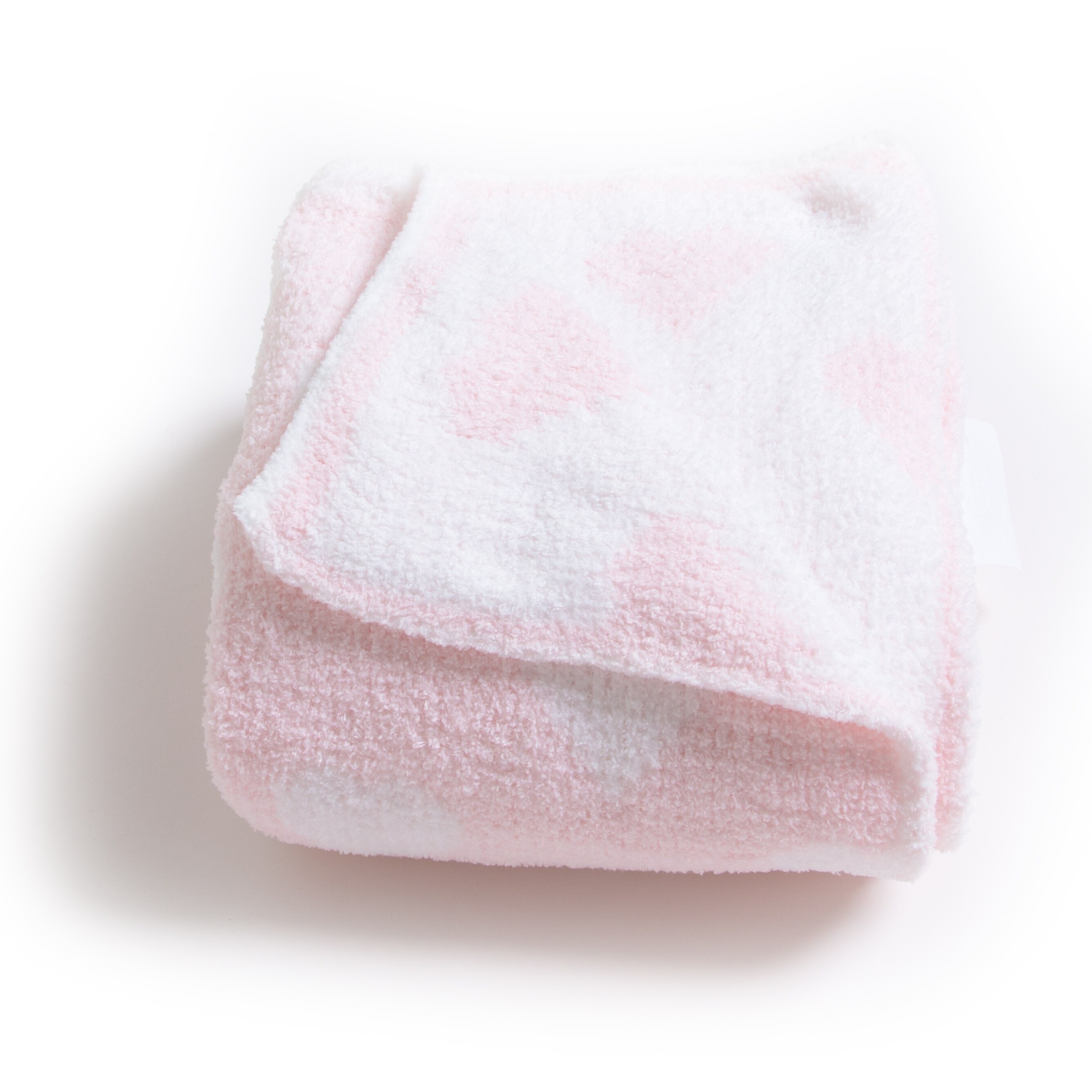 pink soft throw