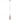Glimmer Bottle-Shaped Rose Gold Pendant Light - 34