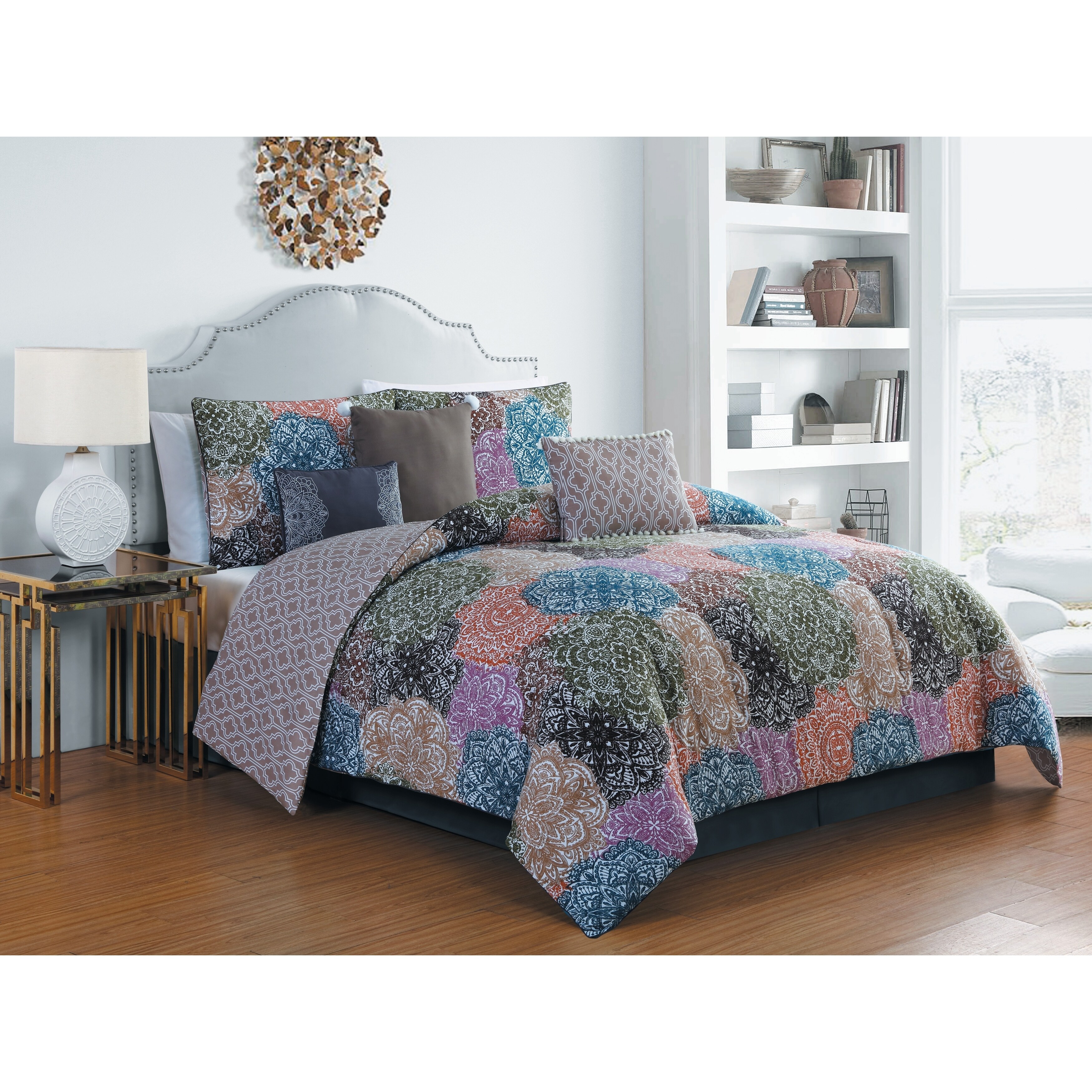 Shop Porch Den Hydrangea Comforter Set On Sale Free Shipping