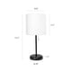 preview thumbnail 31 of 86, LimeLights Stick Lamp with USB charging port and Fabric Shade