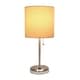 preview thumbnail 80 of 86, LimeLights Stick Lamp with USB charging port and Fabric Shade
