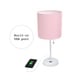 preview thumbnail 62 of 86, LimeLights Stick Lamp with USB charging port and Fabric Shade