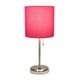preview thumbnail 60 of 86, LimeLights Stick Lamp with USB charging port and Fabric Shade