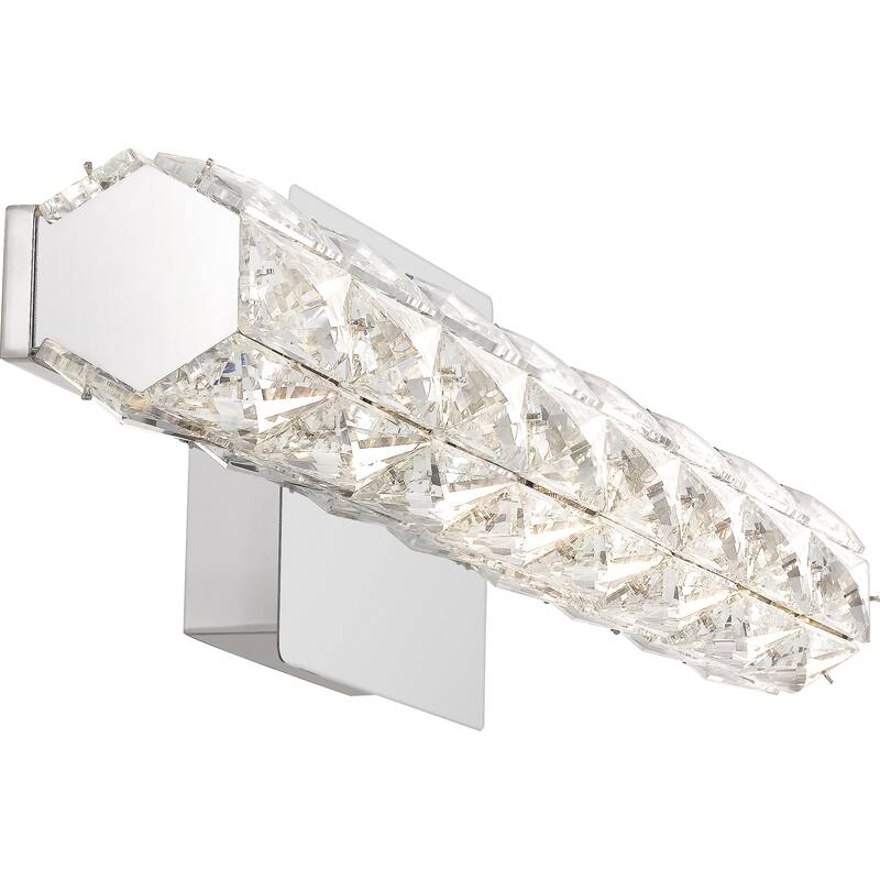 Quoizel Luster Polished Chrome LED light Vanity Light - Polished Chrome