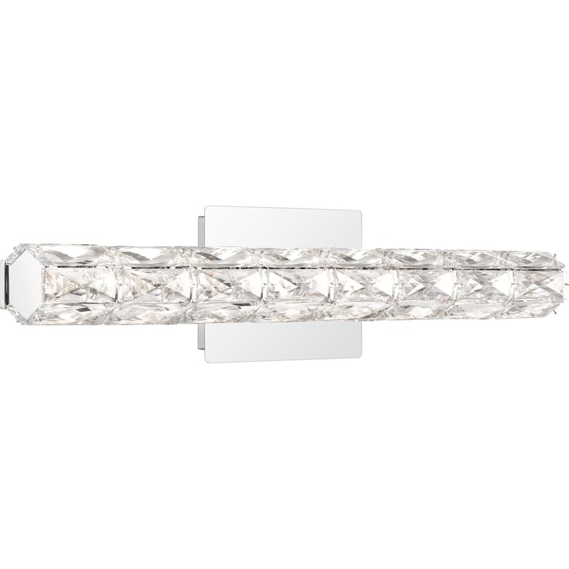 Quoizel Luster Polished Chrome LED light Vanity Light - Polished Chrome
