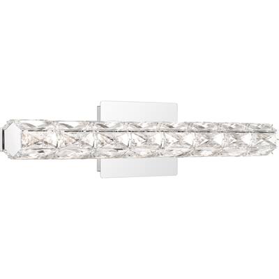 Quoizel Luster Polished Chrome LED light Vanity Light - Polished Chrome