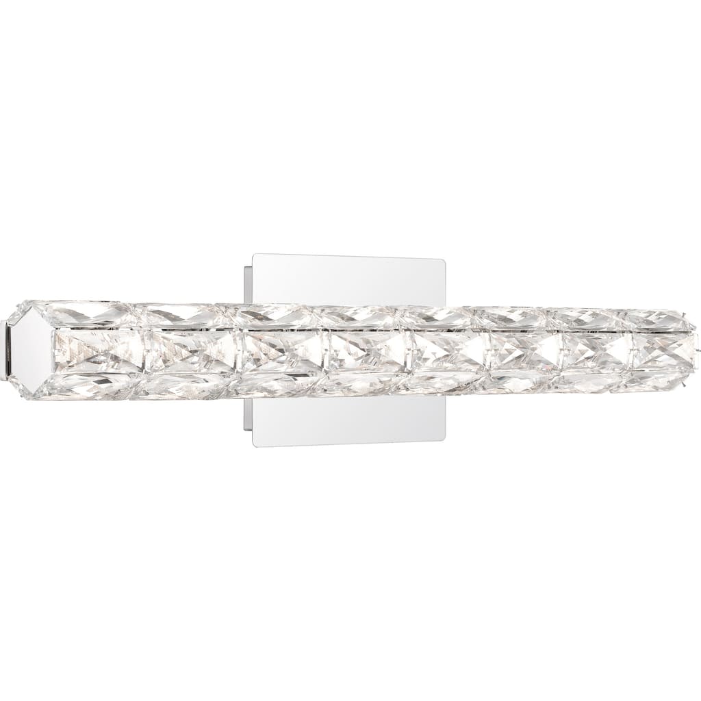 Quoizel Luster Polished Chrome LED light Vanity Light - Polished Chrome