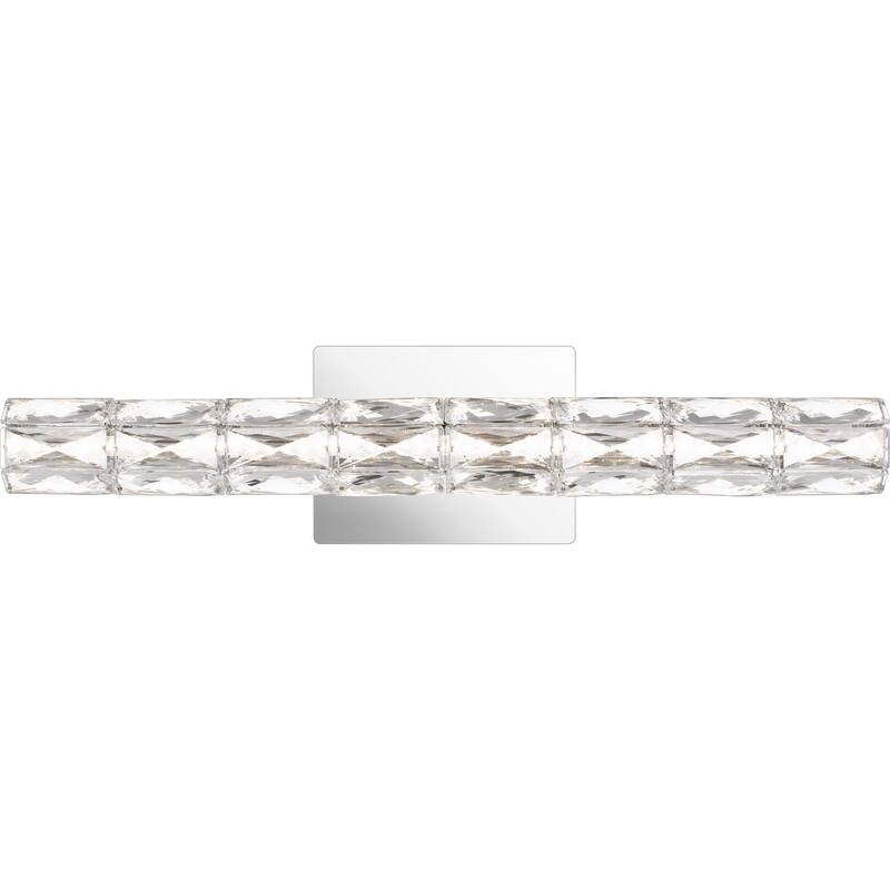 Quoizel Luster Polished Chrome LED light Vanity Light - Polished Chrome