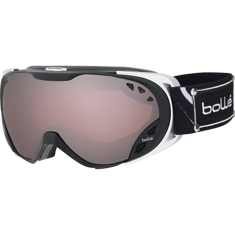 black snow goggles