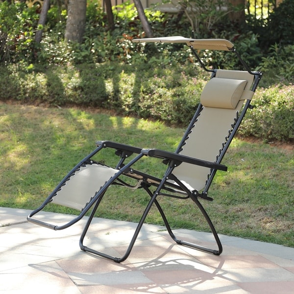 zero gravity chair with canopy