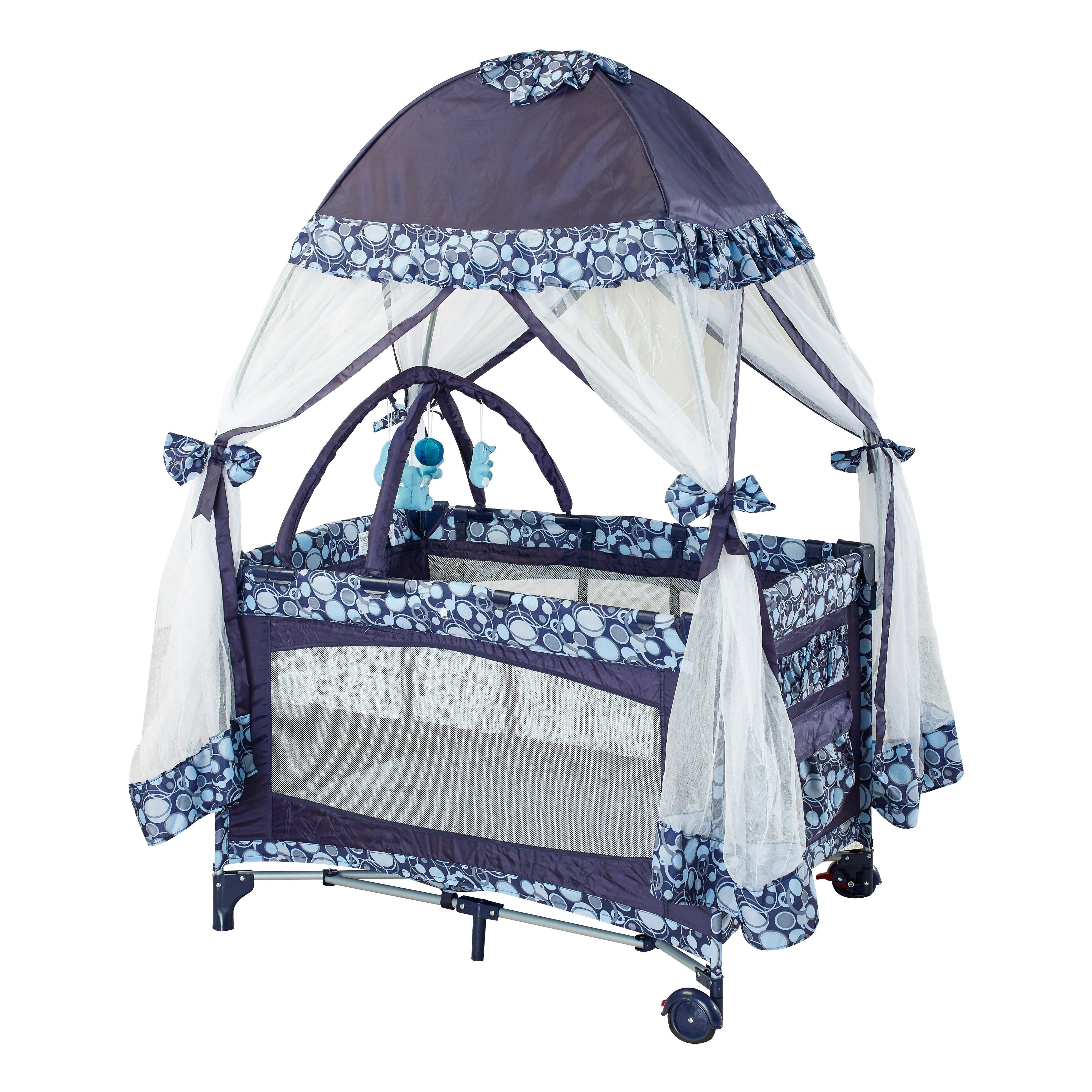 big oshi playard with mosquito net