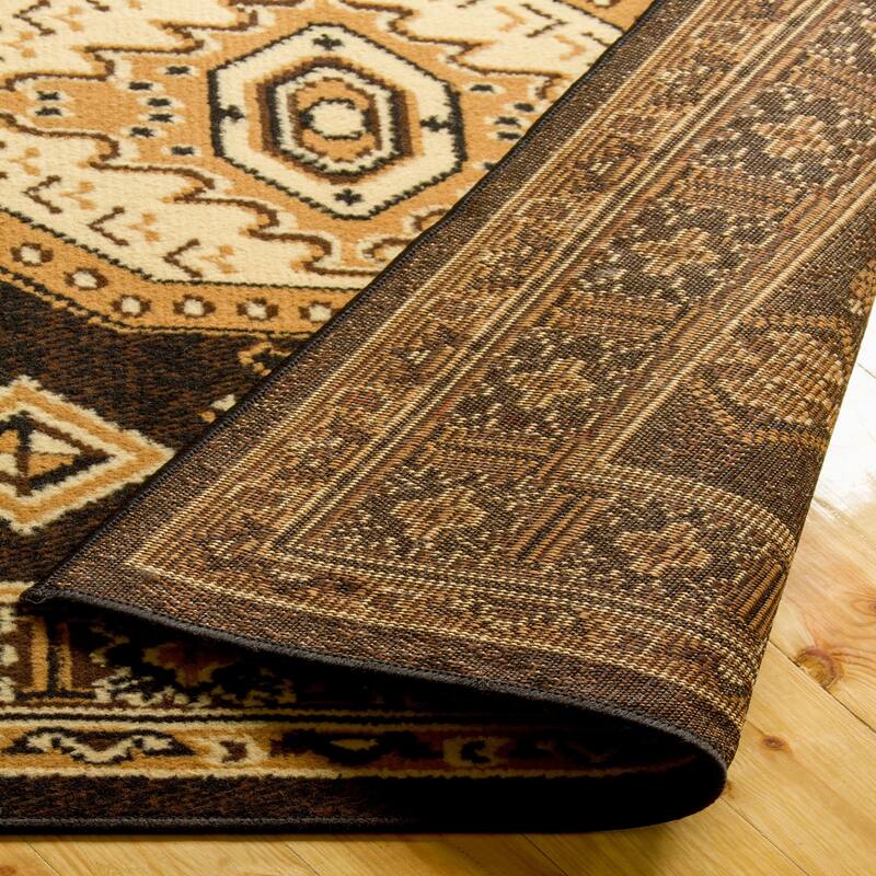 Southwestern Rustic Geometric Indoor Runner or Area Rug by Superior