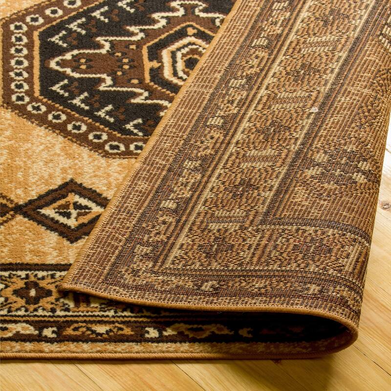 Southwestern Rustic Geometric Indoor Runner or Area Rug by Superior