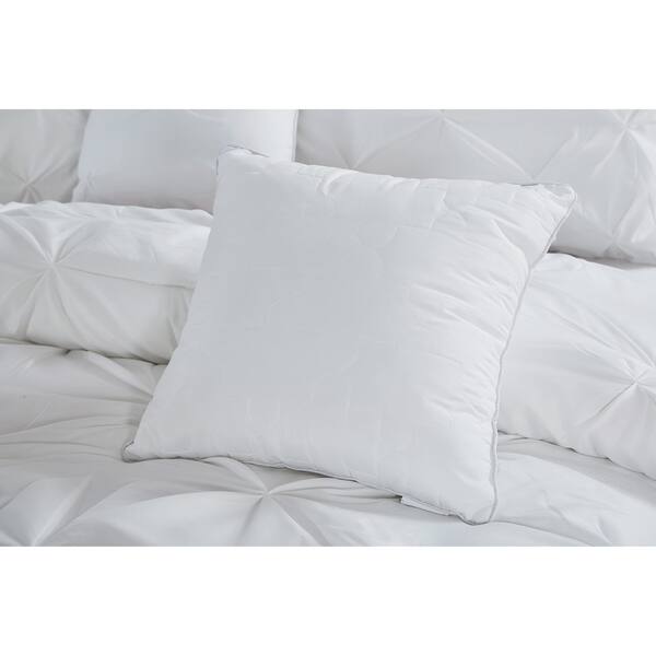 Shop 5 Piece Pintuck Full Queen Comforter Set Ivory Free