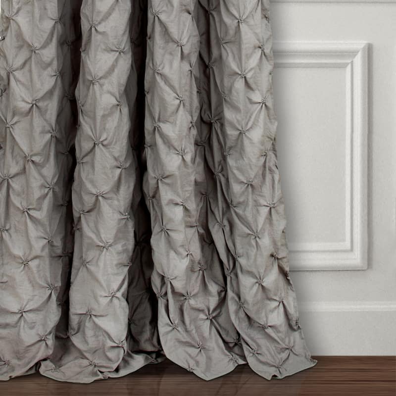 Lush Decor Ravello Pintuck Window Curtain Single Panel