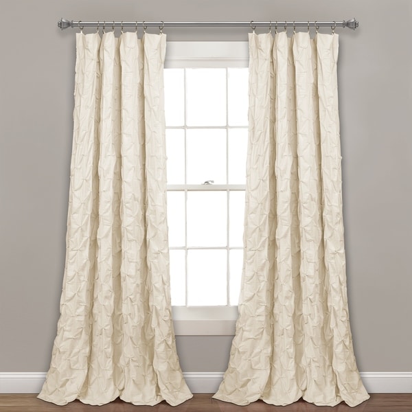 Aurora Home Mix and Match Curtains Blackout and Tulle Lace Sheer Curtain  Panel Set (4-piece) - Bed Bath & Beyond - 11816183