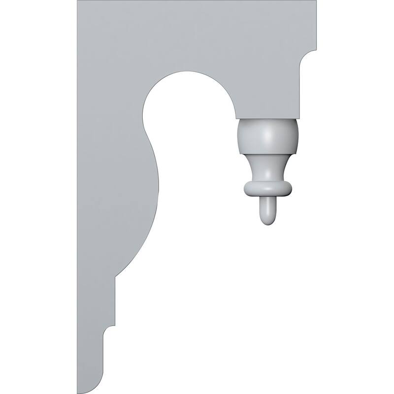 2 3/4"W x 9 3/4"D x 16"H Aberdeen Bracket