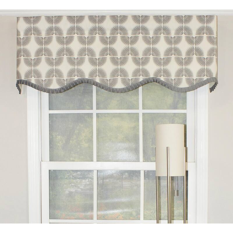 RLF Home Caterpillar Provance 50" Window Valance